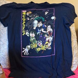 My Hero Academia Anime Cast Graphic Men’s T-shirt